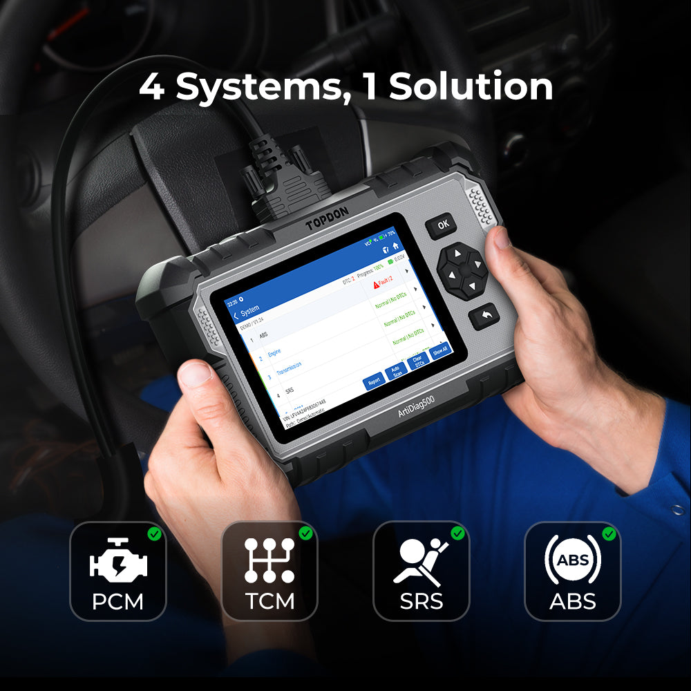 TOPDON Mid-level Diagnostic Tool|ArtiDiag500|Take Out The