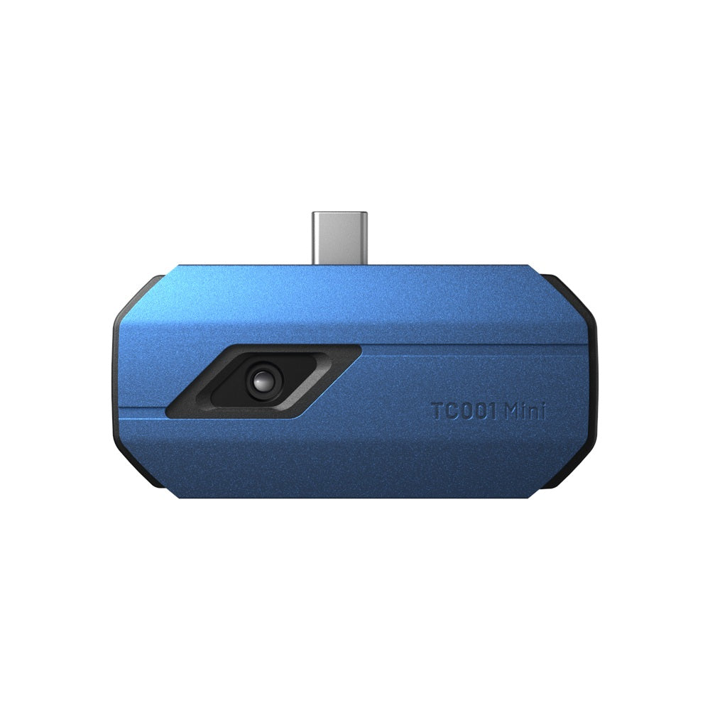 TC001 Mini thermal infrared camera in blue color
